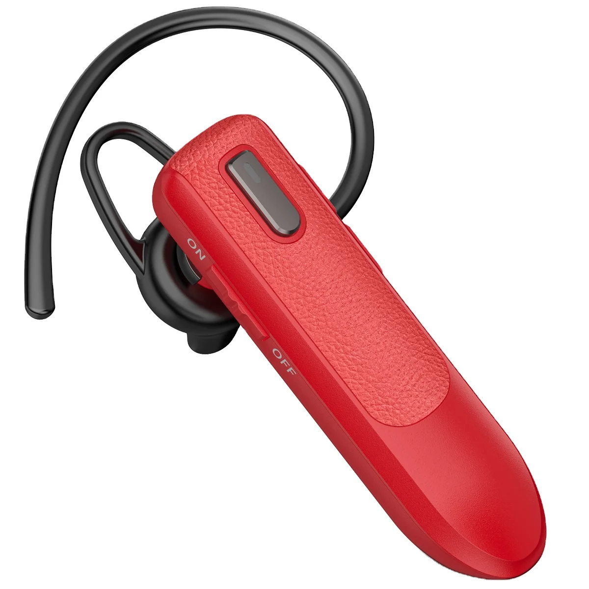 single wireless earpieces with mic noise cancelling stereo handsfree earphone for office business driver