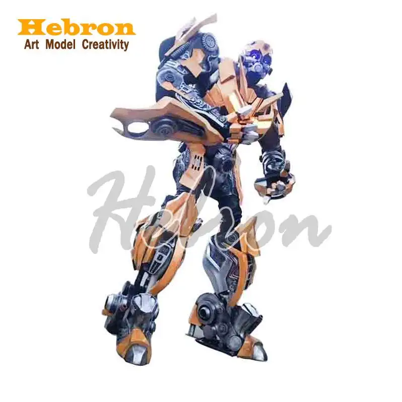 3 M Tall Large Size Realistic Adult Man Performance Wedding Party spiderman robot costume suit helmet