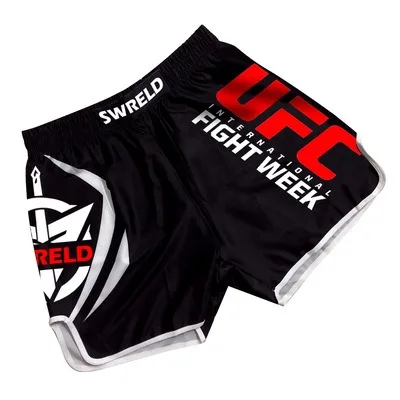 Eco-Friendly Fighting Mma Jiu Jitsu Sublimation Nogi Boxer Mens Fight Fightwear Boxing Fabric Muay Thai Shorts Satin