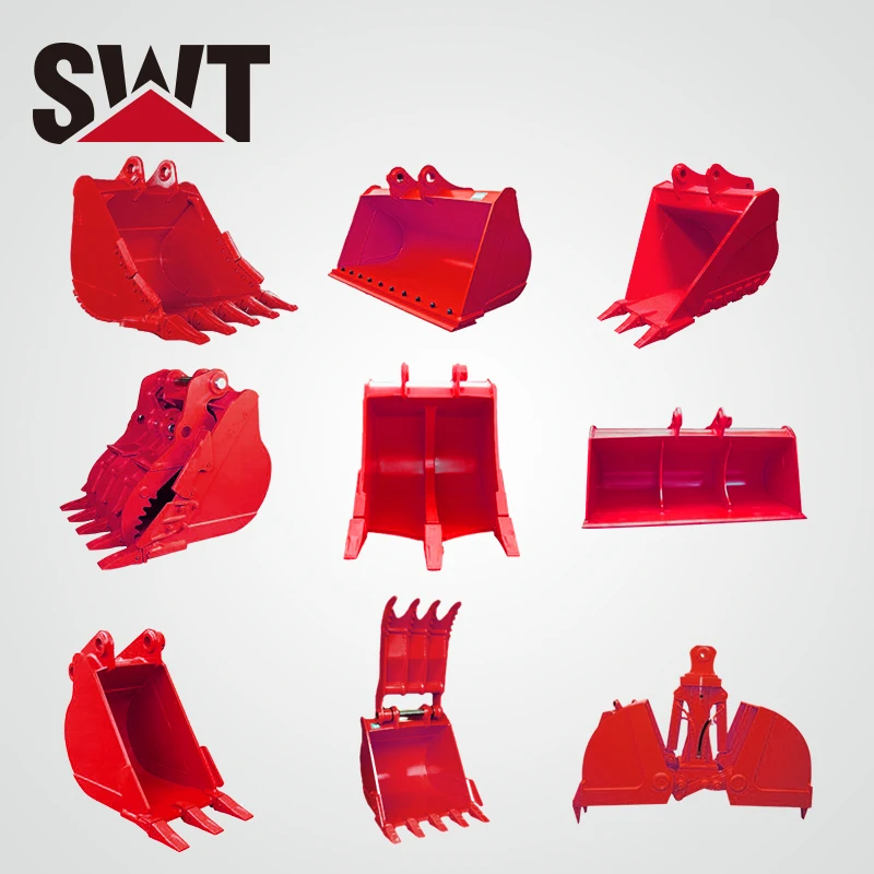 Excavator bucket hydraulic mechanical thumb bucket popular sale