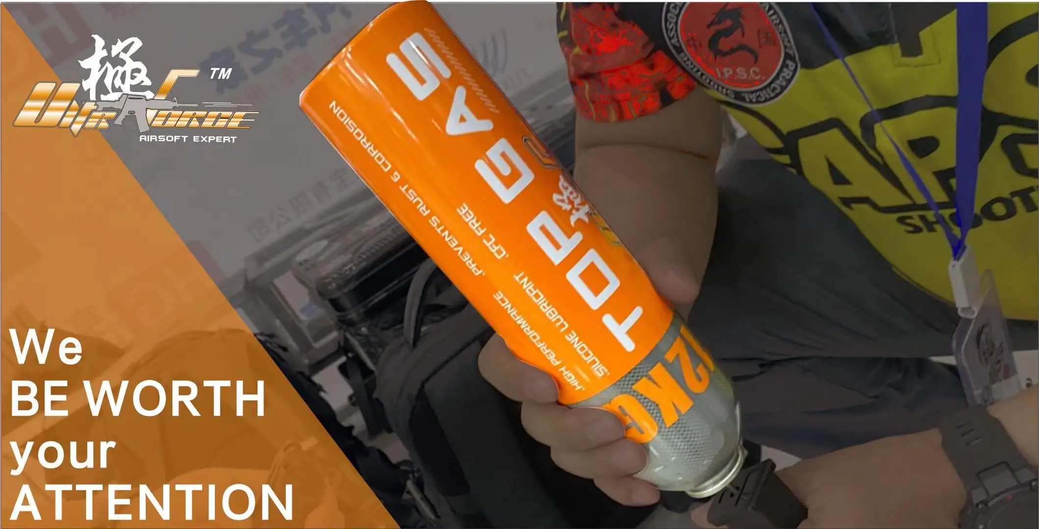 Зеленый газ Воздушная мягкая для стрельбы GBB AEG PBB краска шар PCP HPA пропановый OEM верхний воздушный