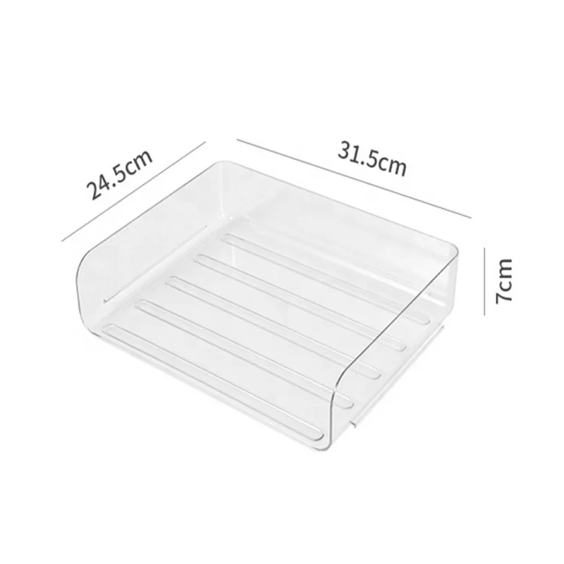 Прозрачный лоток, Набор органайзеров для стола, офисные принадлежности, файл, письмо