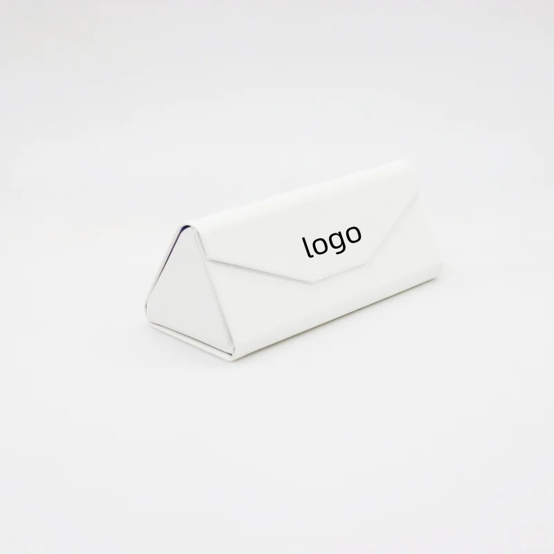 popular Colored Luxury Leather Eyewear Sunglasses Packaging Custom Sunglasses box with Cloth Branded Eye Glasses Case best price