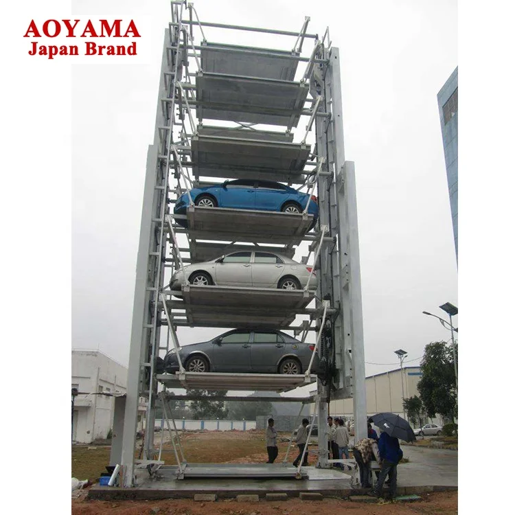 Mechanical parking system smart vertical parking lift rotary car parking system