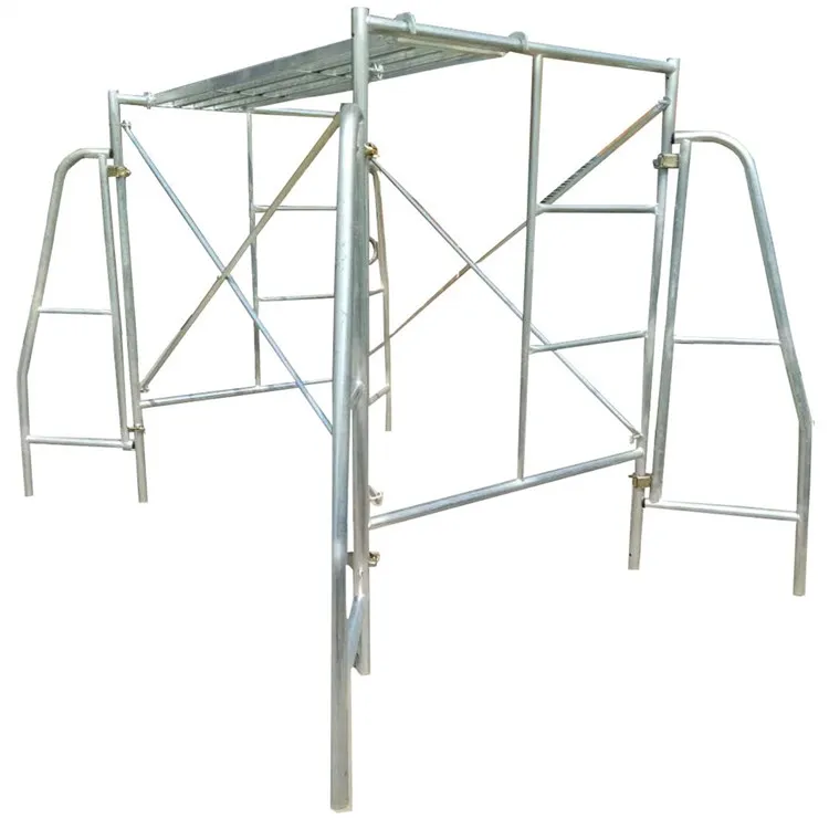 Hot Sale Construction Frame Scaffold Scaffolding H Frame and A frame Scaffolding Platform For Decoration