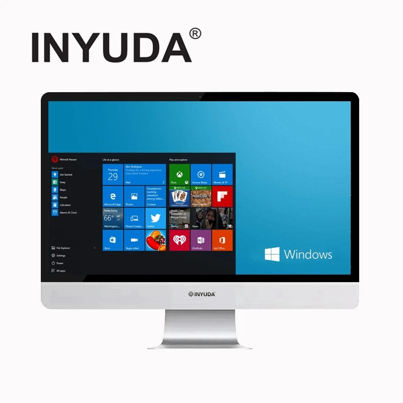 Factory Direct All in 1 Pc 27 Inch 4GB 128GB Cor I3 Personal Computer Gaming Bilgisayar Computer Pc All in One