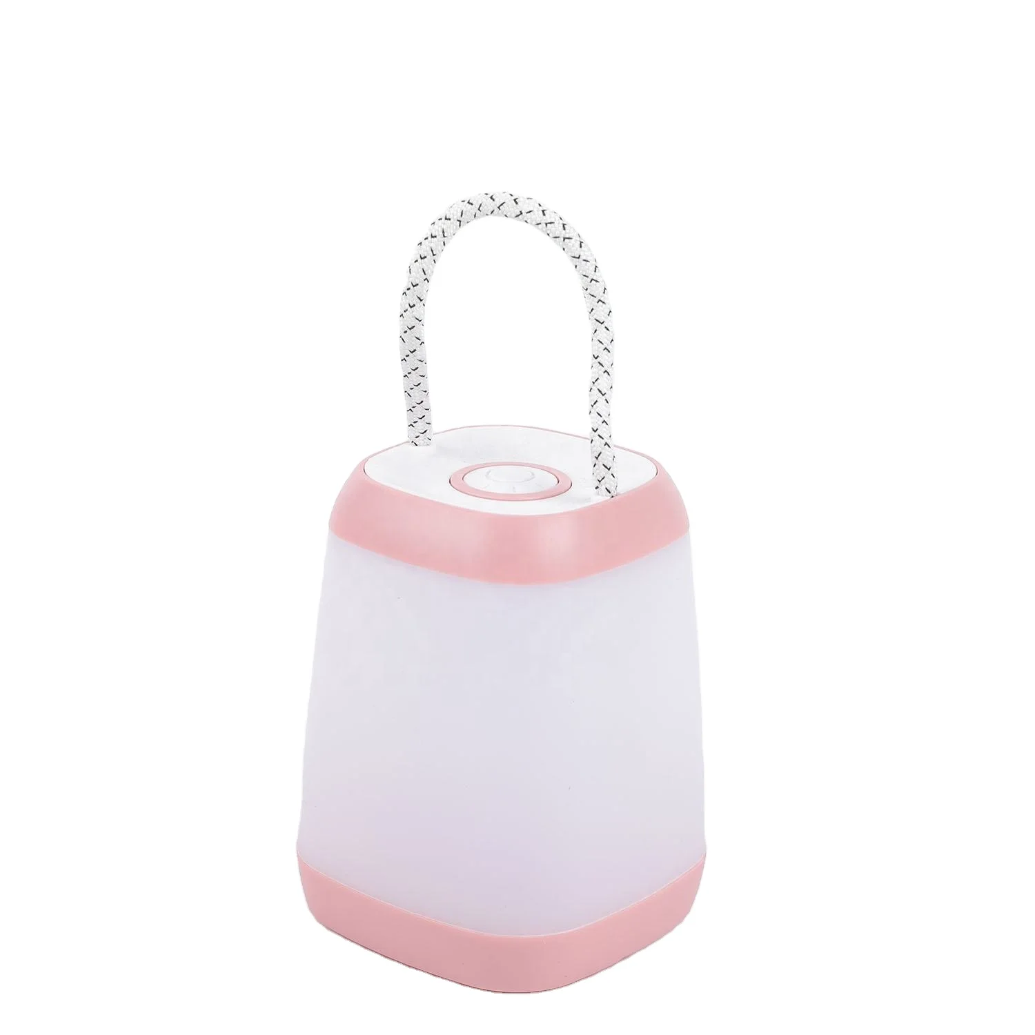 PP ABS AA Battery Switch Control Cyan Pink three modes Environmental ABS Portable Bedroom Hanging LED Night Light
