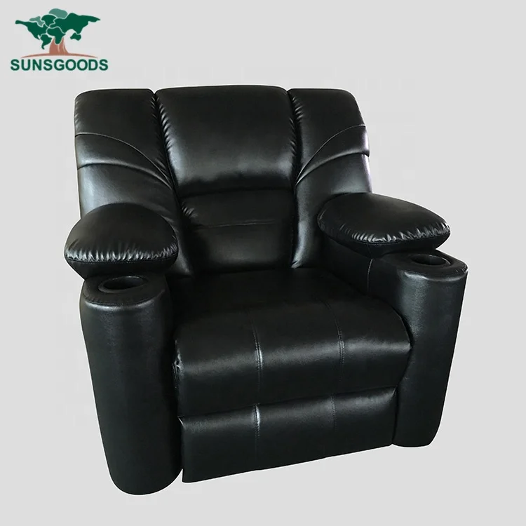 Customized Genuine Leather Recliner Chair, Luxury Simple Style 5 Seater Leather Recliner, Modern Lift 2 2 1 Multifunctional Sofa