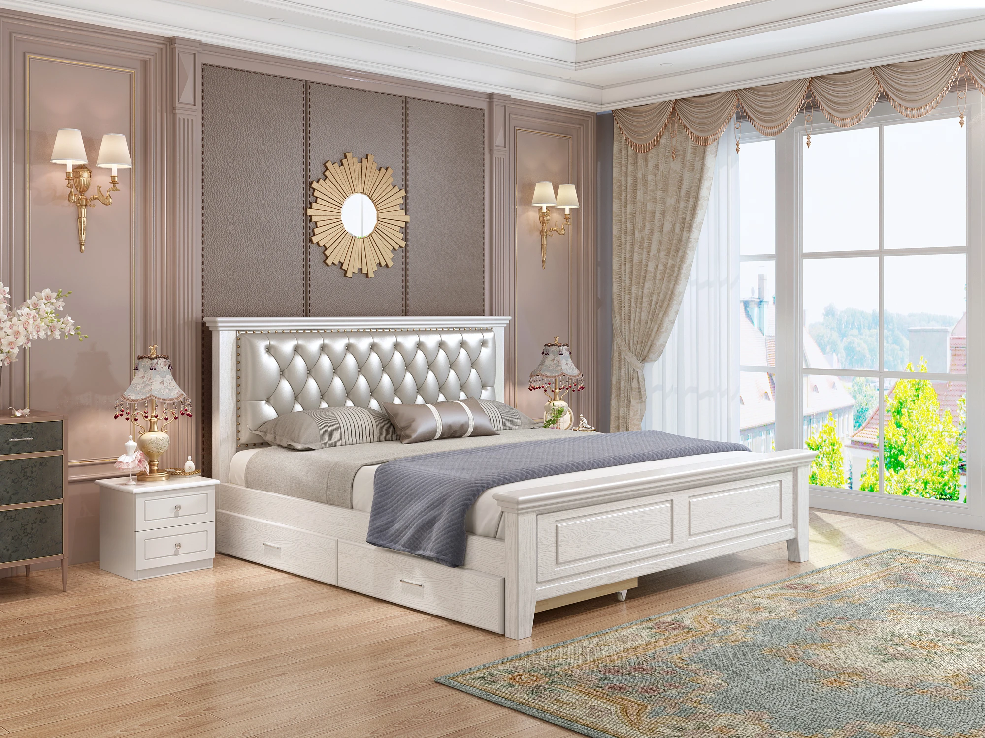 Современная Лидер продаж, деревянная мебель для гостиничной кровати, дизайнерские наборы мебели для спальни