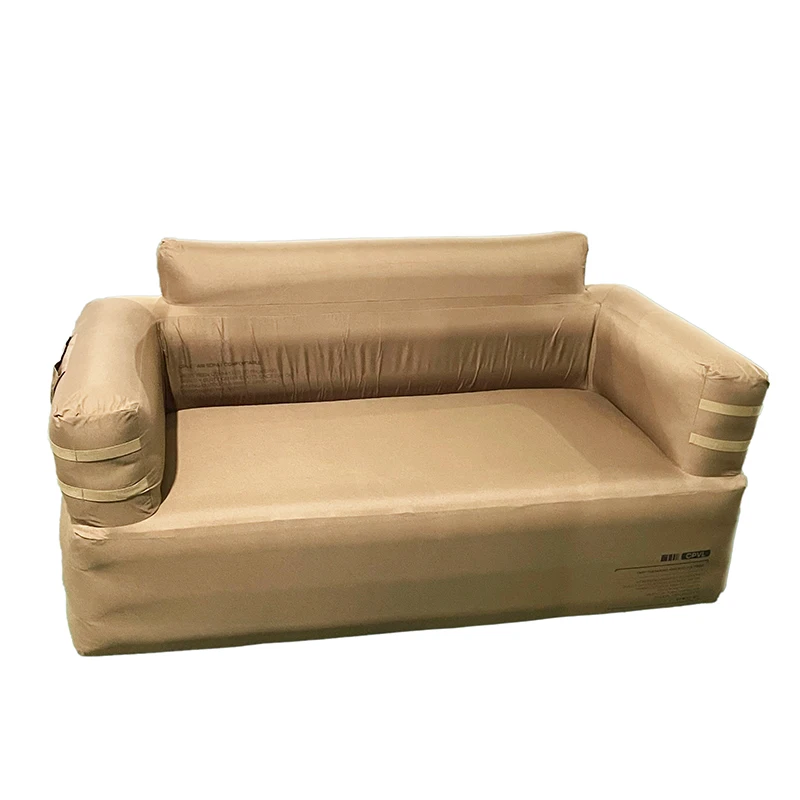 luxury inflatable sofa air couch lounge with built-in pump Luxchoice automatic inflatable chair for home outdoor camping travel