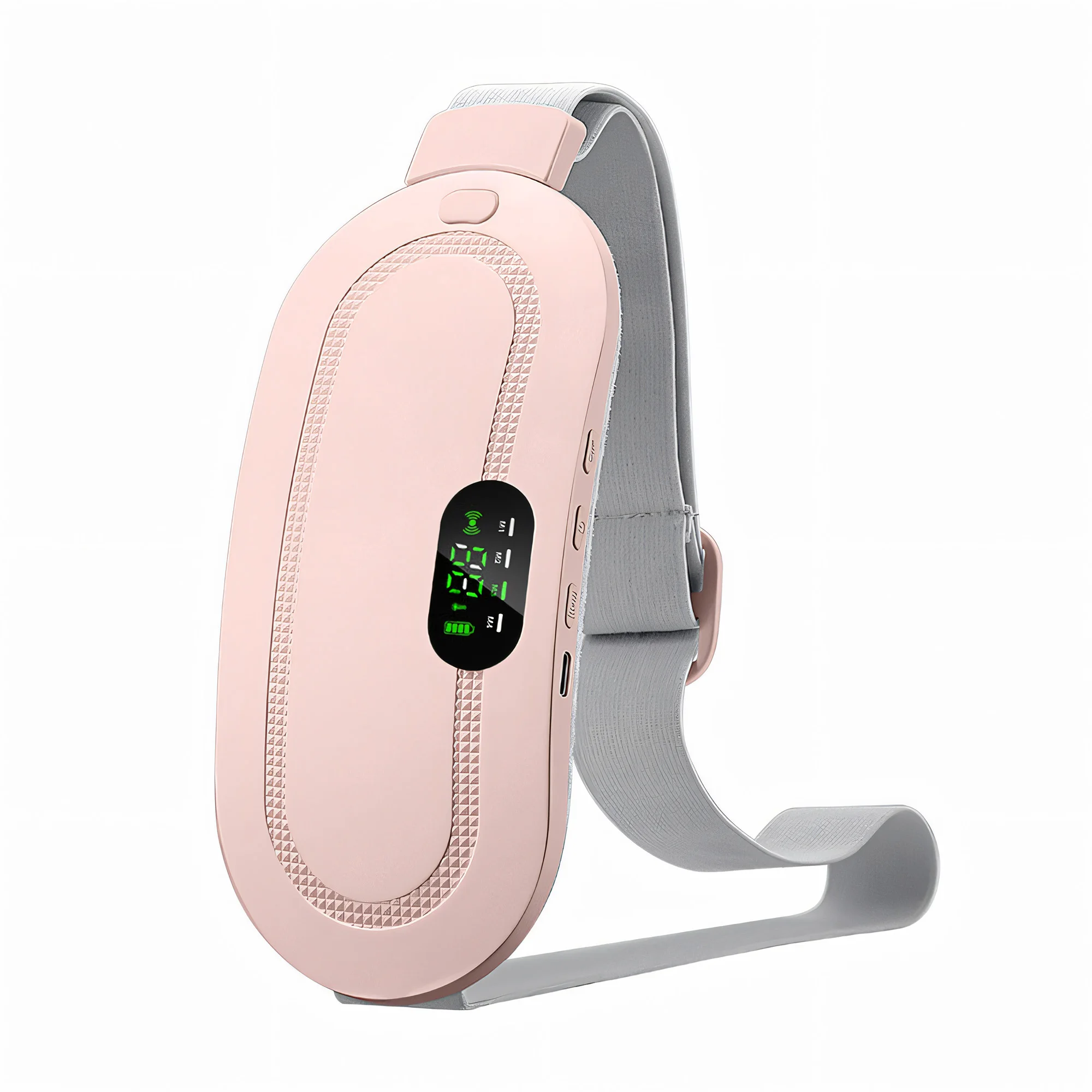 Portable Cordless Menstrual Heating Pad Fast Heating Massage Period Waist Wrap Belt For Women Menstrual Pain Relief
