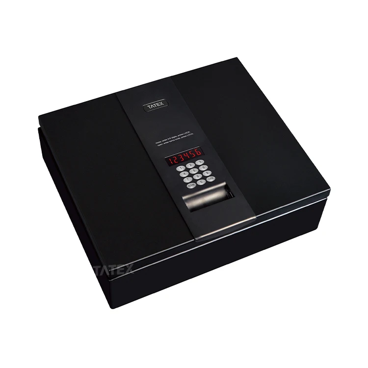 hot selling luxury safe box digital atm piggy bank money stash smart metal cash safe box