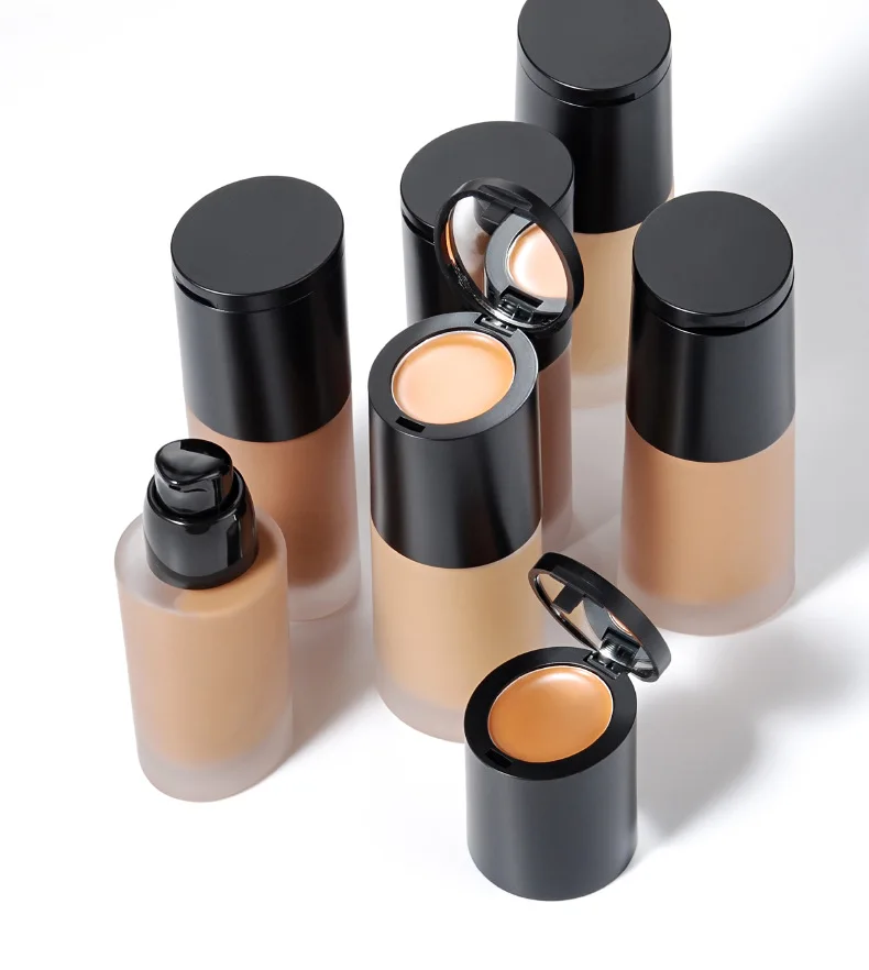 Best Oem Makeup Lightweight Full Coverage Base Concealer BB Cream Dark Skin Foundation