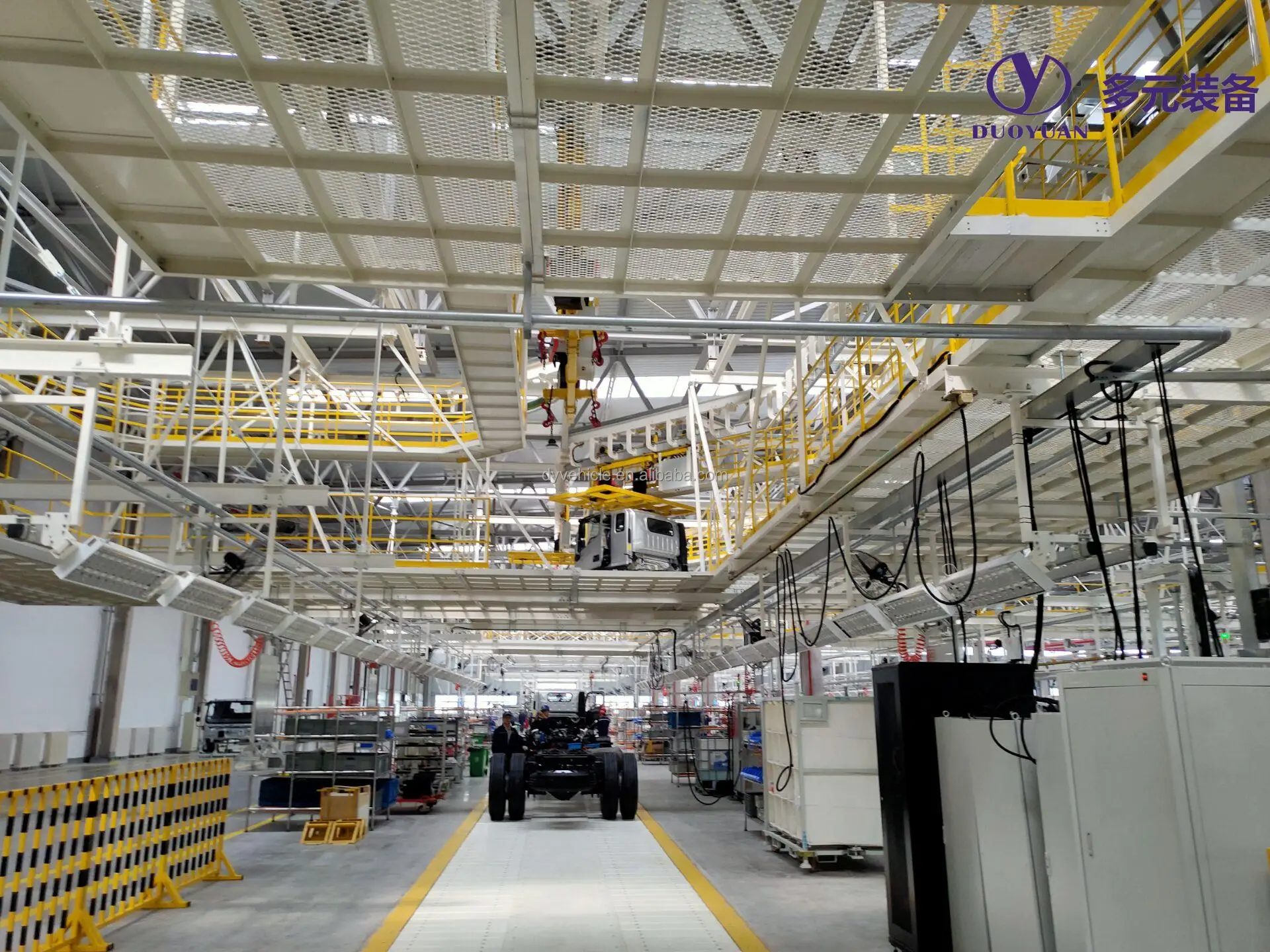 New Energy Mini Electric Car/Vehicle Assembly Line Manufacturing Plant Design and Supply from Duoyuan