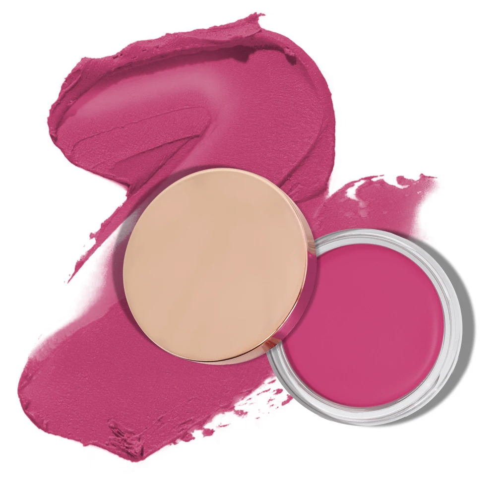 Custom Vegan Makeup Cream Blusher Vendor Face Cheek Waterproof Private Label Ph Color Changing Blush