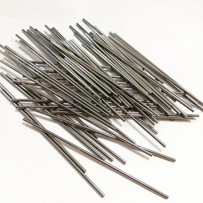 Stock solid tungsten carbide polished round rod  dia 2.5x120mm