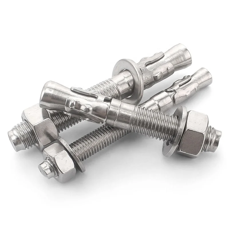 Concrete16mm 8mm M10 M12 Stainless Steel Galvanized Expansion Anchor Bolt Prices And Nuts