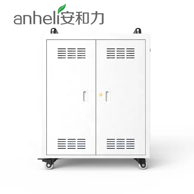 Chromebook laptop charging cabinet charging cart educational equipment