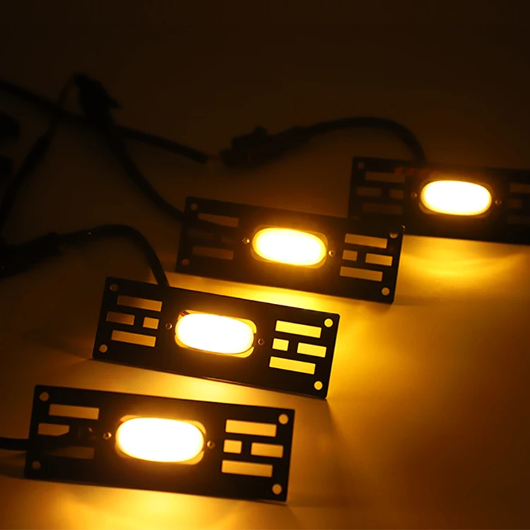 Aluminium ABS Plastic Led Light Car Grille Badge Grill Led Light for Universal Car Praod Land cruiser BMW BENS TOYOTA