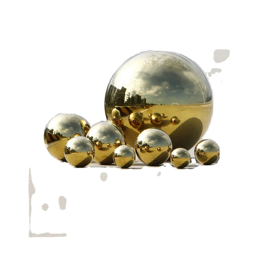 0.6m 600mm 24 inch Gold plated Stainless Steel Hollow Ball Sphere
