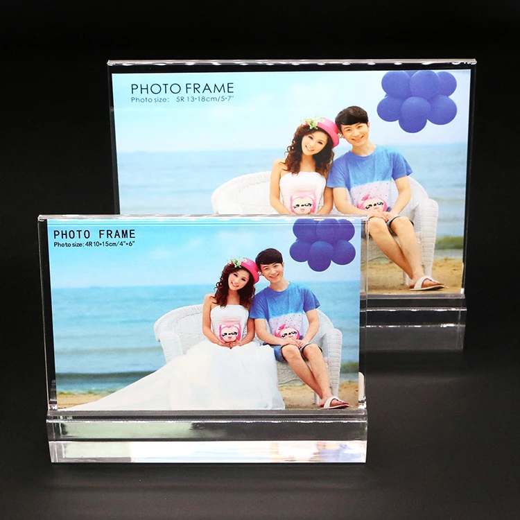 
Hot sale wood led photo frame tinted glass profiles 