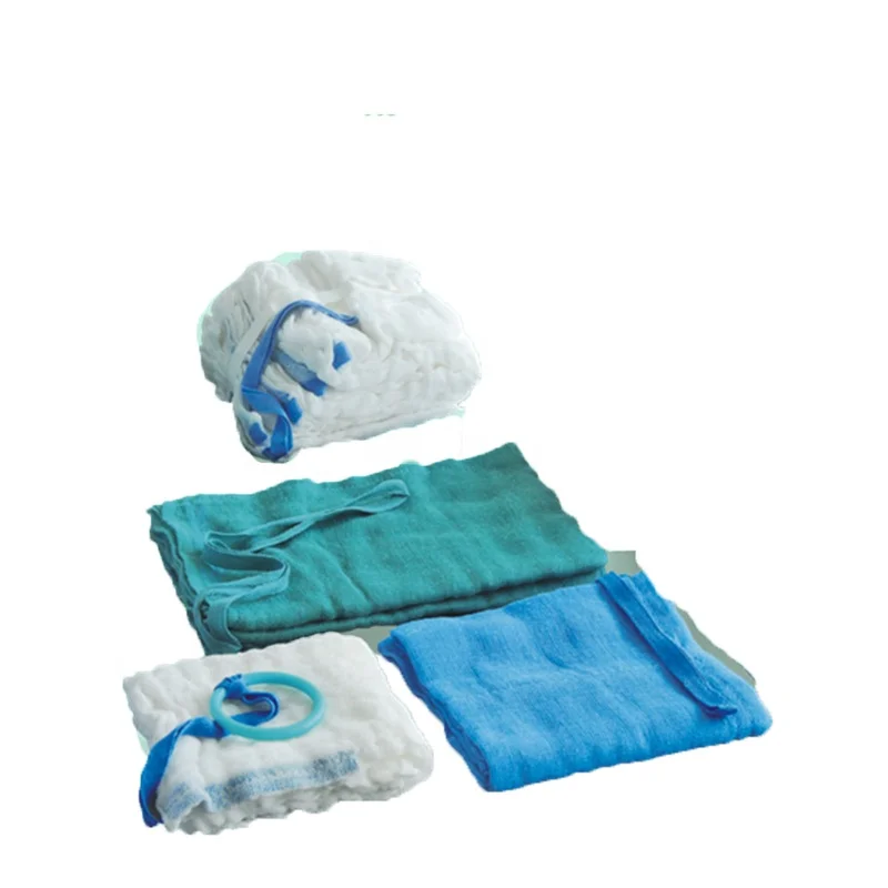 Supplier Medical Absorbent Surgical Sterile Gauze Abdominal Swabs Laparotomy Lap Pad Sponges