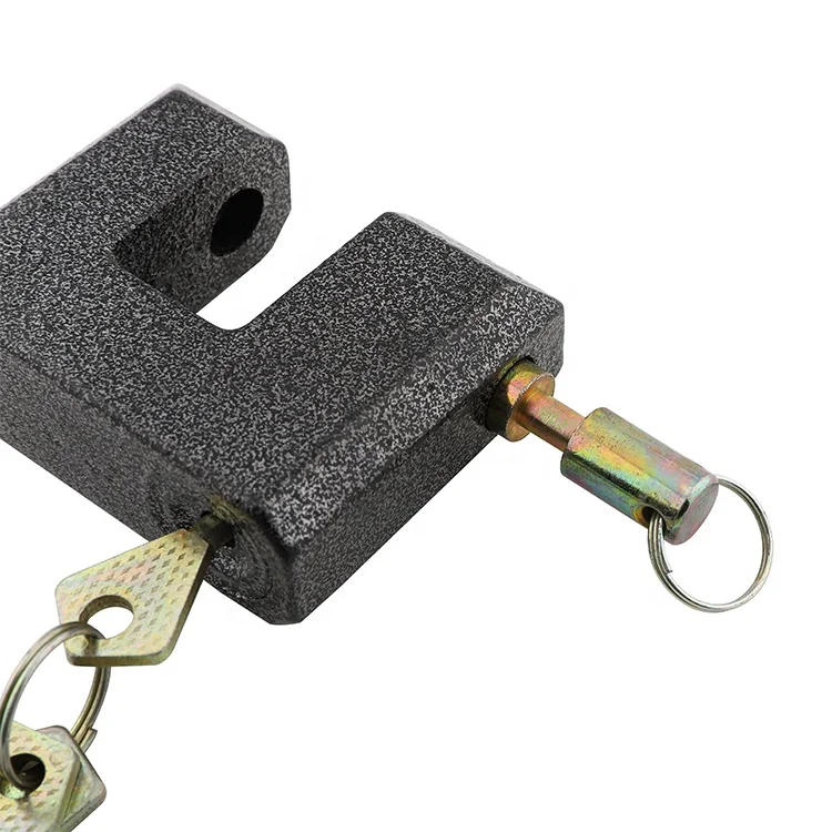 
Iron cast rectangular type padlock popular in Russia 