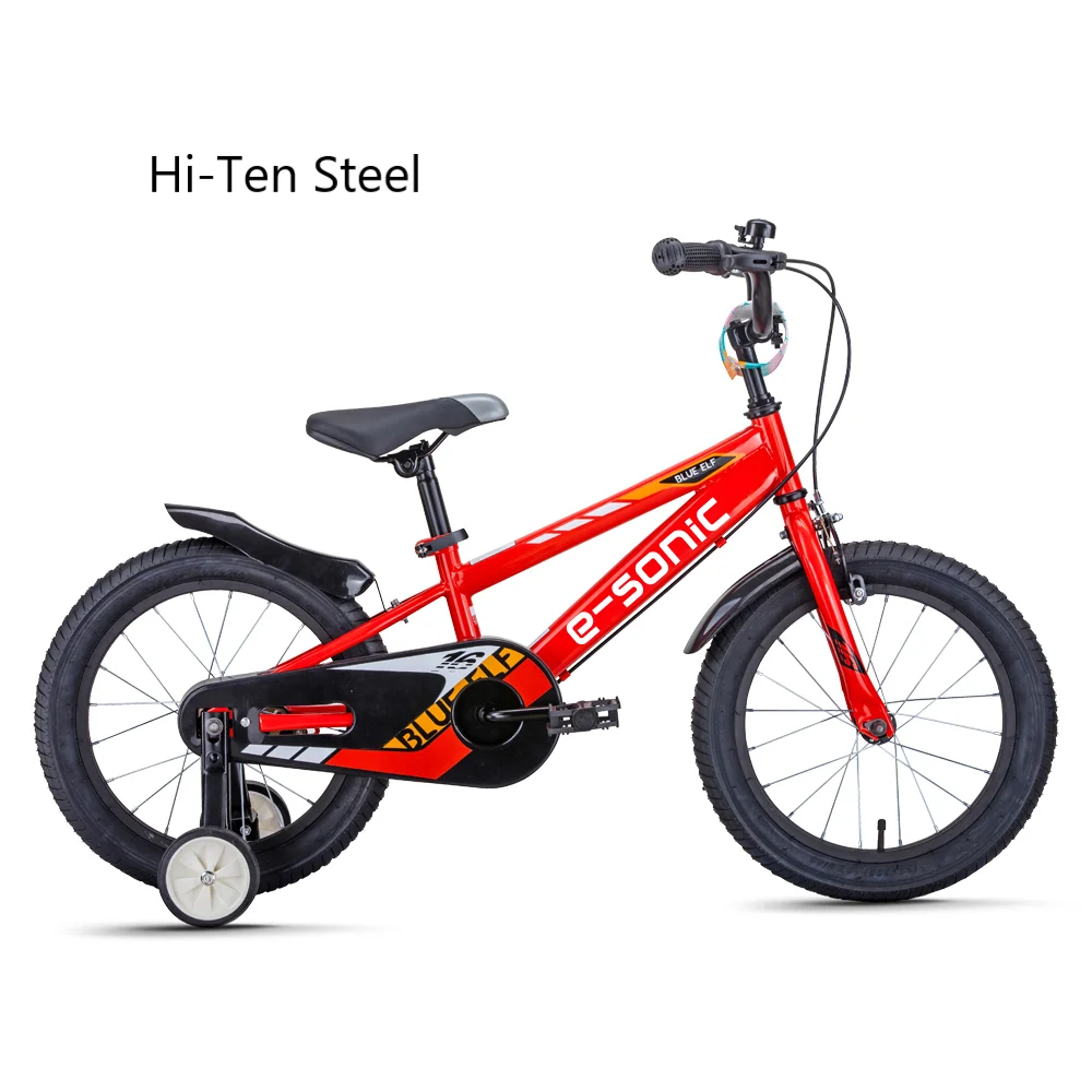 
new design low price 16 inch kids bike BLUE ELF 2.0 with traning wheels from china manufacturer children bicycle kids bicycles 