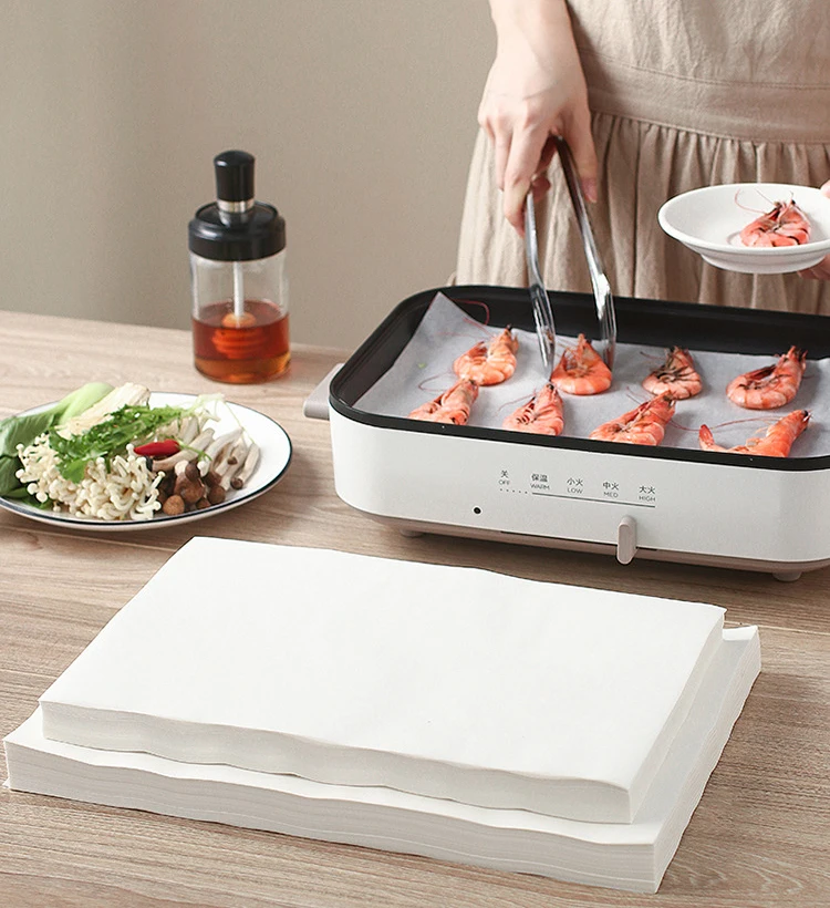 Precut  Non-Stick Grilling Parchment Paper Baking Sheets