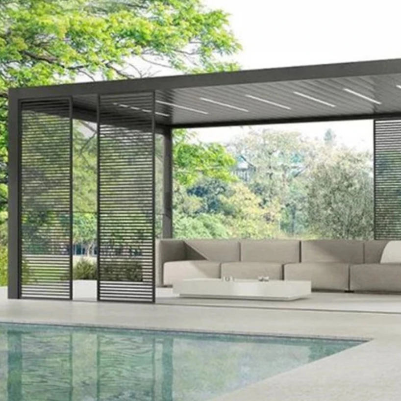 Lianhong easy to use pergola gazebo outdoor