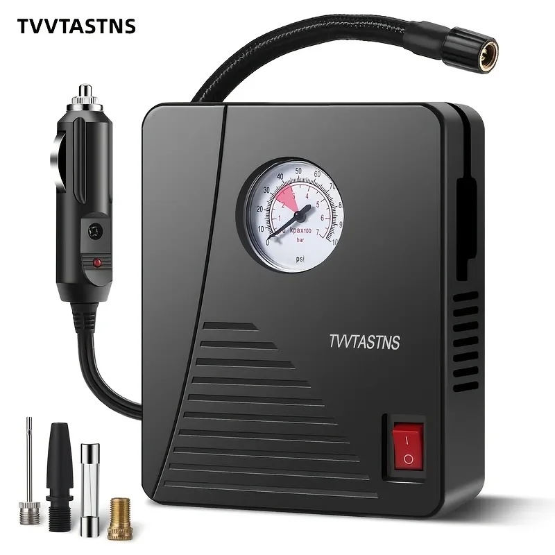 Tire inflator portable Air Compressor DC12V 100PSI Auto Air Pump tire inflators Practical Cheap Car Pump