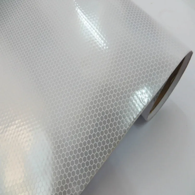 Printable Adhesive Reflective Material Reflective Tape Reflective Banner for advertising and warning sign