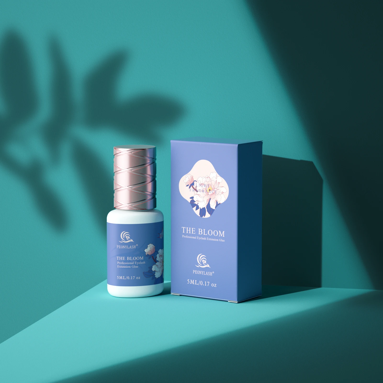 1s Speed Hypoallergenic Eyelash Extension Glue Wholesale Eyelash Glue Scent Latex Sensitive Use with Floral about 7 Weeks