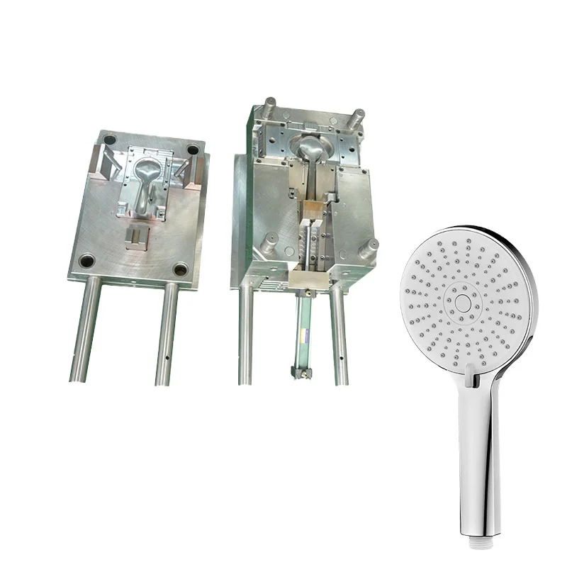 Bathroom Custom Plastic Mold High-Pressure Rainy Wall-Mounted Shower Injection Mold Cool Runner Hot Runner PLASTIC PARTS