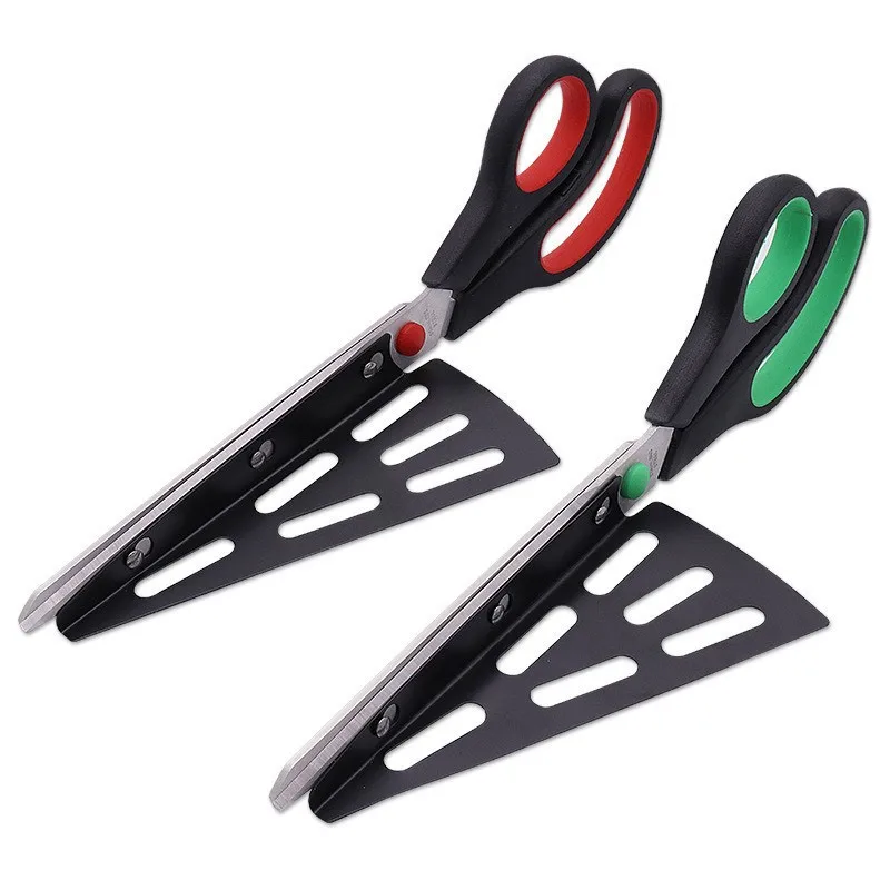 Kitchen Utensils Stainless Steel Pizza Cutter Scissors