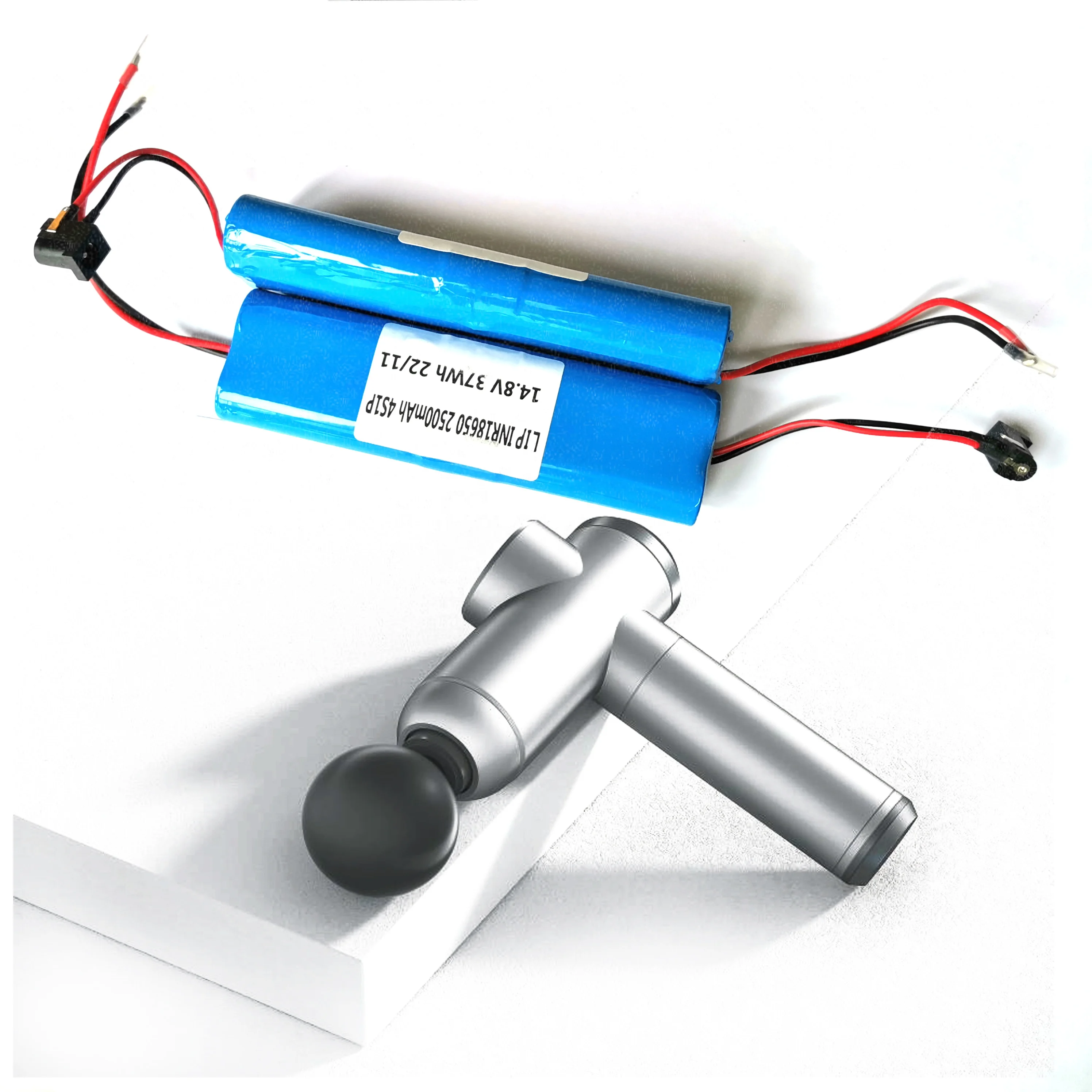 4s lipo battery 14.8v 18650 2500mah 37wh 2000mAh 2200mAh 12v 14.8v 18650 lithium ion battery for massage gun