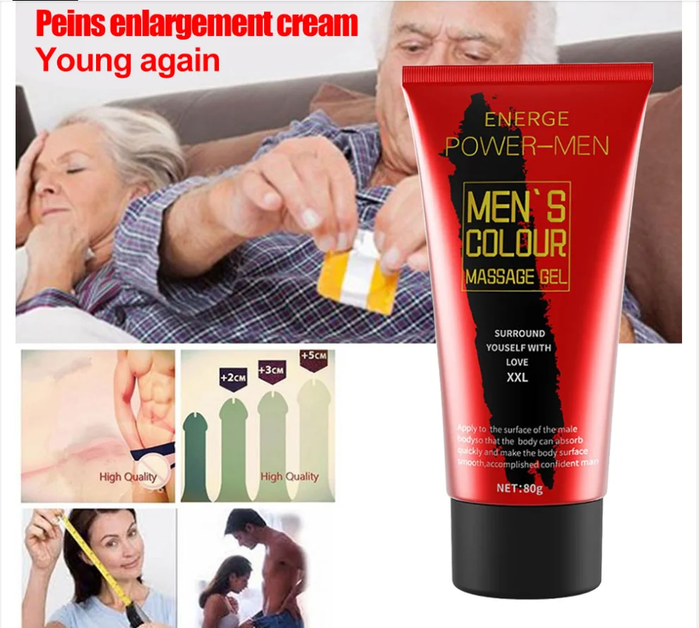 2022 Hot selling  Popular Herbal Big Penis Enlargement Gel penis massage cream