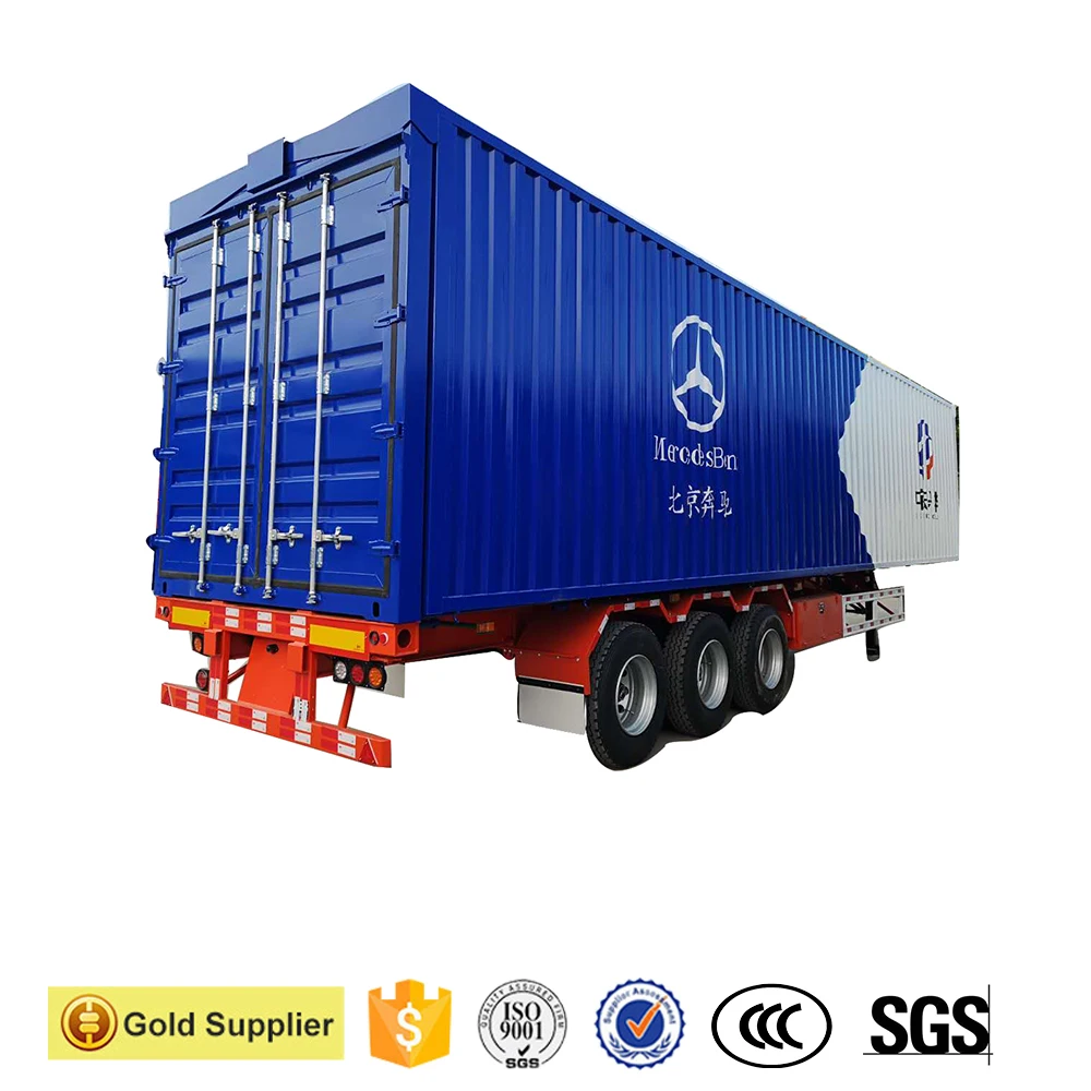 Large capacity cargo trailer box utility trailer with original  manufacturer