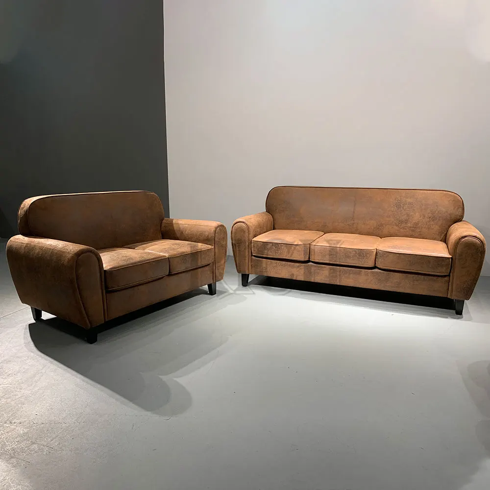 Modern style original leather sofa set faux leather sofa set for living room 1 2 3 seater faux leather sofa couch set