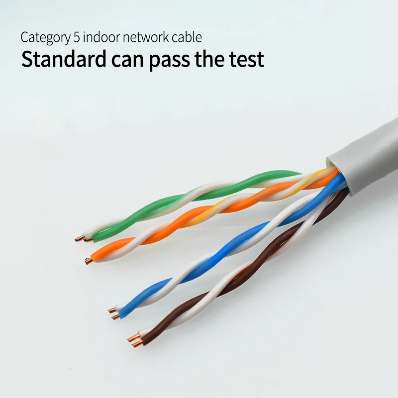 Computer use RJ45 PVC jacket copper wire cat5e cat6 cat5e cat6 UTP FTP indoor network cable