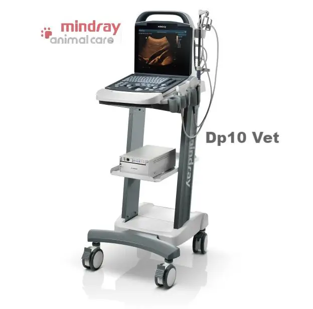 dp10 mindray medical Veterinary dp10 vet black white 2d ultrasound machine scanner equipment with 35C20EA  microconvex