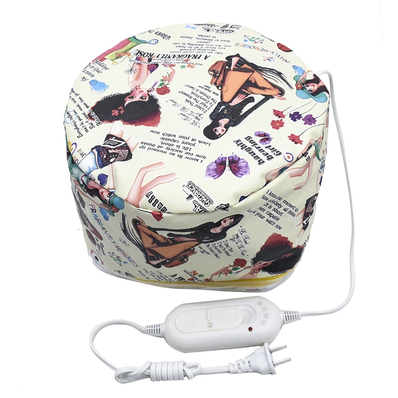 Barber Steamer SPA Nourishing Hair Care chapeau Waterproof Anti-electricity Control Heating hat
