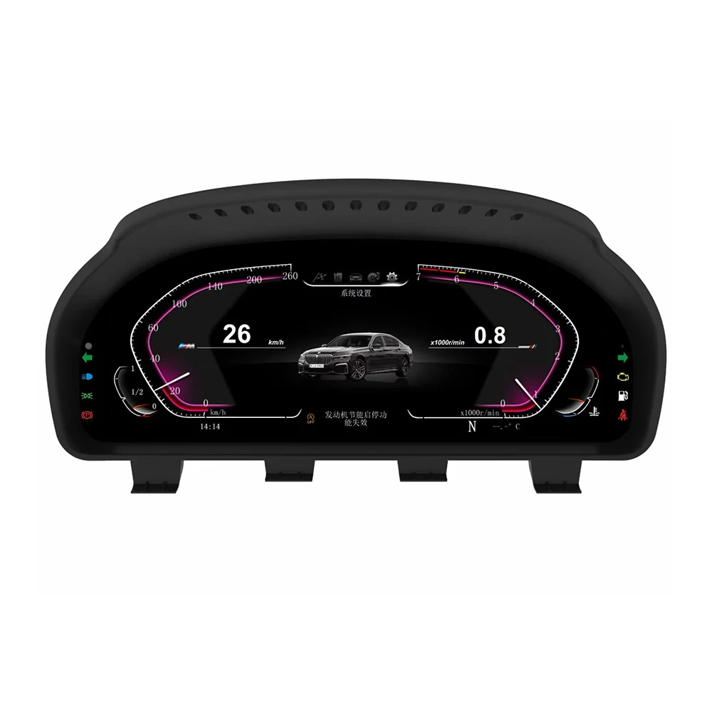 Autostereo LCD Digital Cluster For BMW 5 Series F10 F11 F12 F15 F16 F25 F26 Car Multimedia Player Dashboard Speed Meter Screen