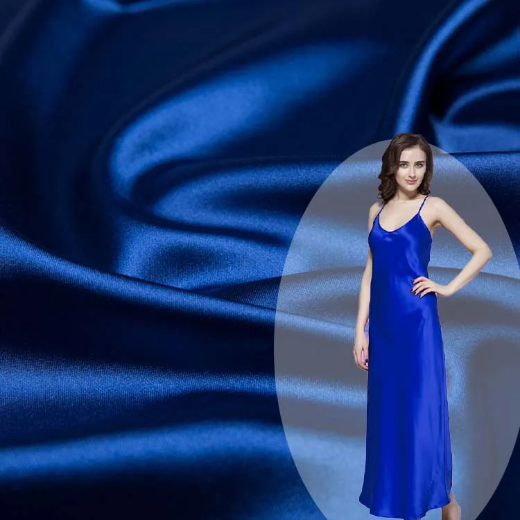 Factory wholesale luxury 100% silk fabric 16 19 22MM 6A natural pure silk fabric OEM mulberry silk fabric