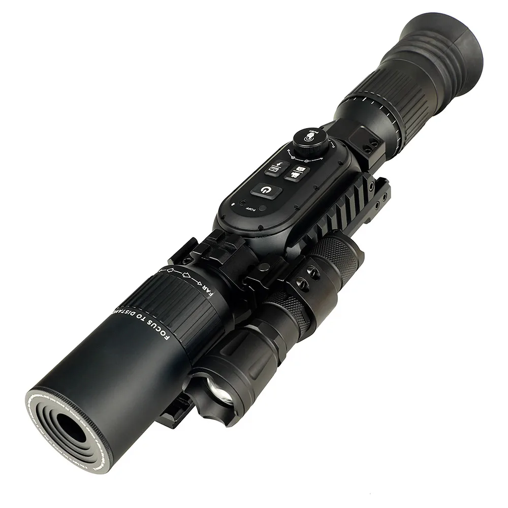 ohhunt IR 4K Digital Night Vision Compact Hunting Scope Tactical Scope Wide Lens Optical Sights Outdoor Hunting