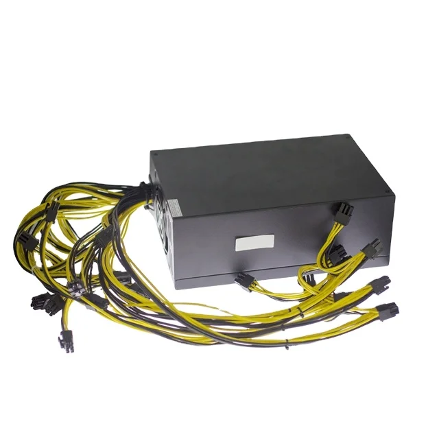 High Quality 2000W 8 Card Modular PSU  For Server Caser ATX Power Supply