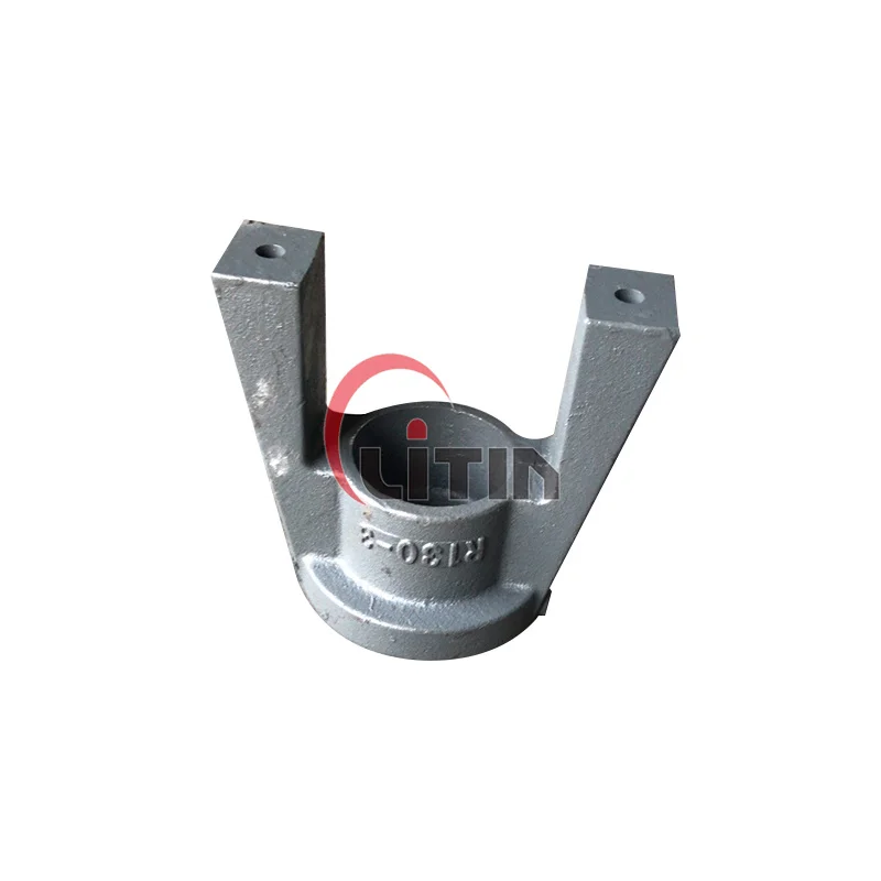 LITIAN Excavator Tension Assy Spare Parts Idler Yoke YC135 R130-3 R110 U Yoke