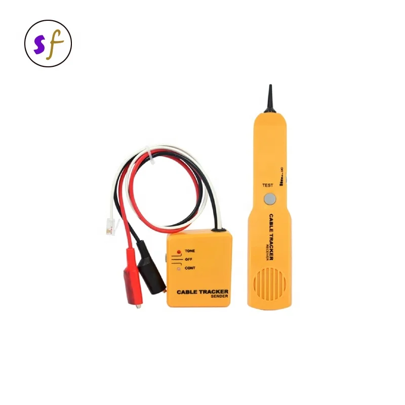 Network Tracker RJ11 Telephone Cable Tester  Wire Tracker Tracer Diagnose Tone Line Finder Detector