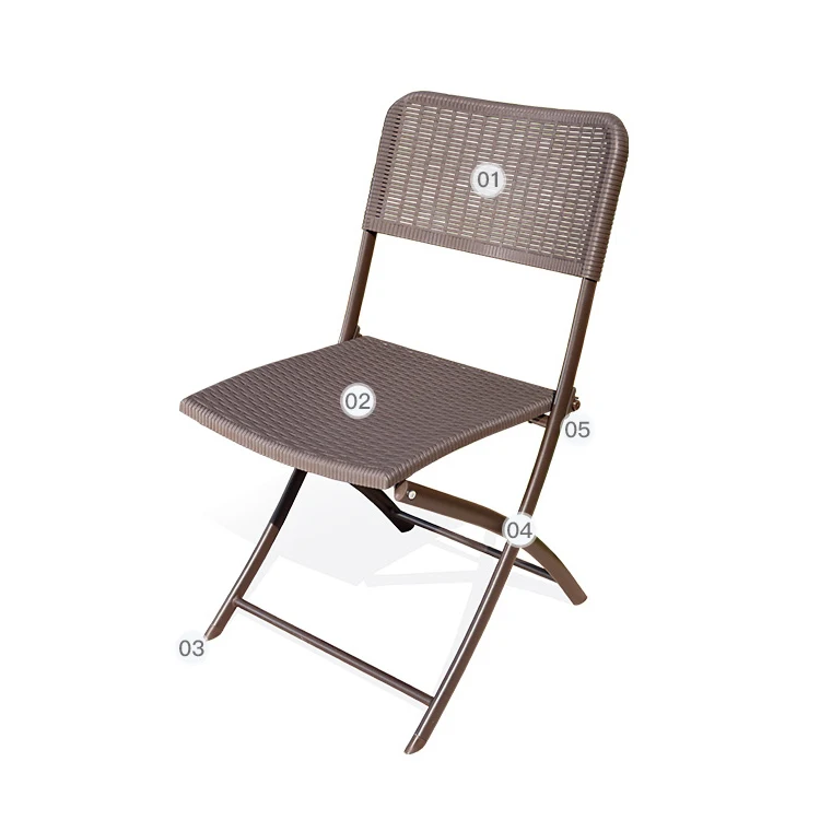 Wholesale Custom Cheap Garden Outdoor Restaurant Shop Folding Chair Portable Plastic Folding Chair