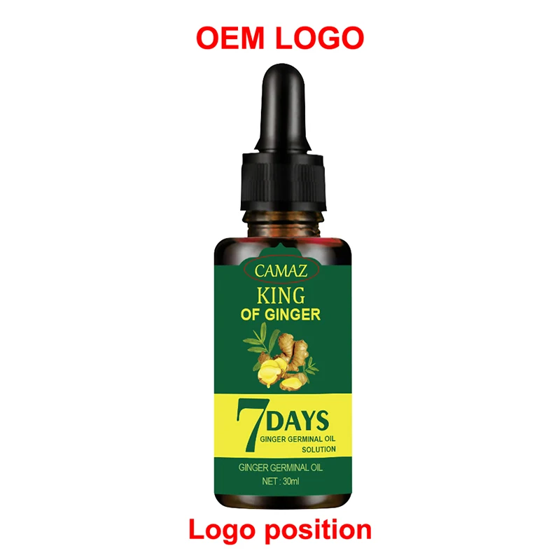 good price 7 days hair growth ginger serum hair loss treatment oil organic germinal Hair Growth serum